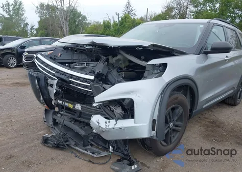 2021 Ford Explorer Xlt из США, поврежденный, VIN 1FMSK8DH7MGA60111